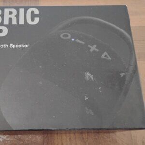 Fabric Clip Branded Waterproof Bluetooth Speaker - Black Wireless Portable